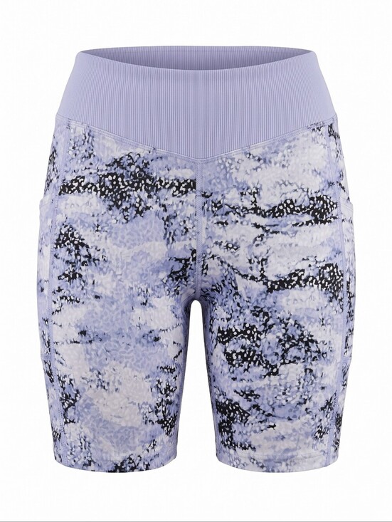 tek gear Pants - tek gear Lavender Marble Print Bike Shorts